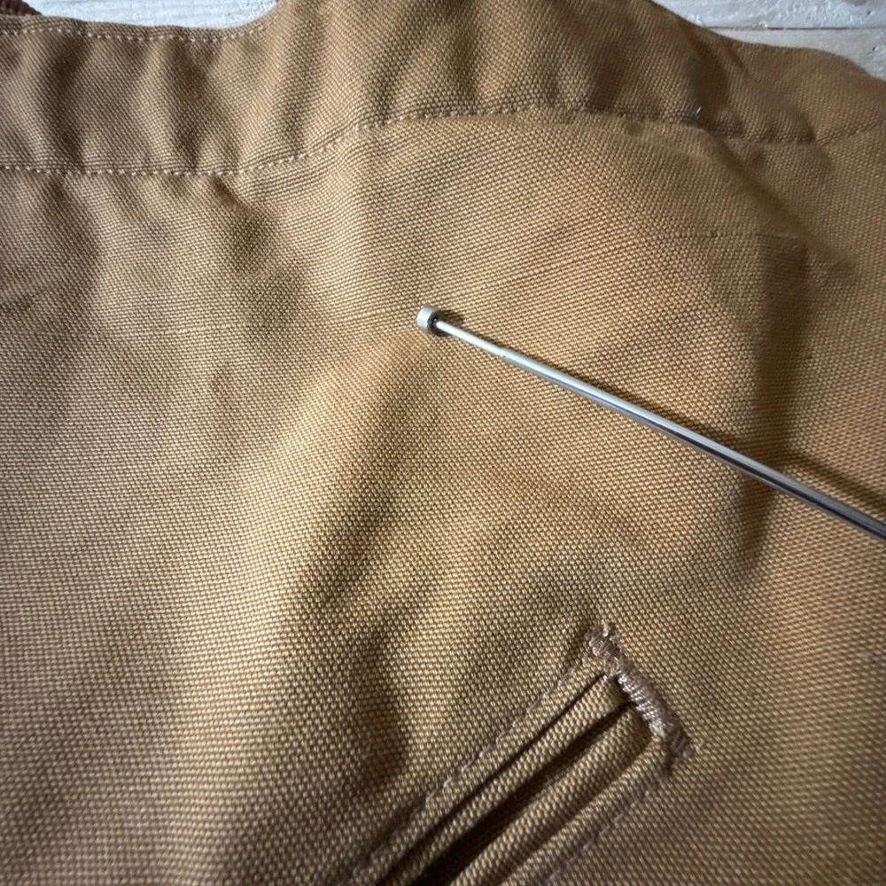 Carhartt Detroit Jacket Blanket Lined Mens 2XL Tall XXL J001 BRN Brown NWOT Firm